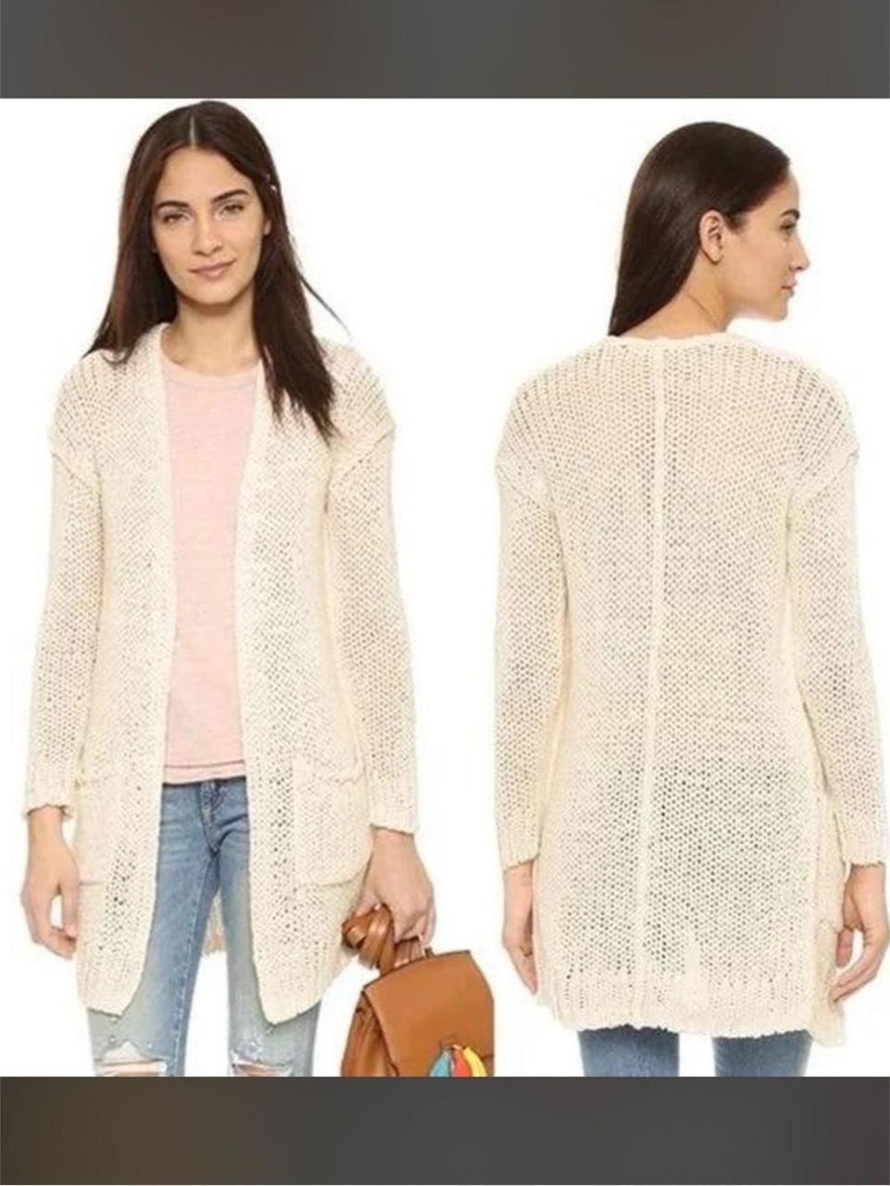 Free People Simply Sienna crochet cardigan size Small